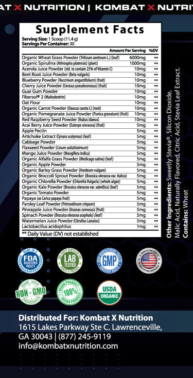 Organic Greens Superfood