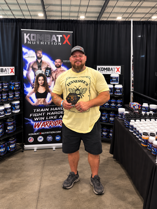 Elijah Levercom Takes 2nd Place at the Music City Fit Expo Strongman Competition