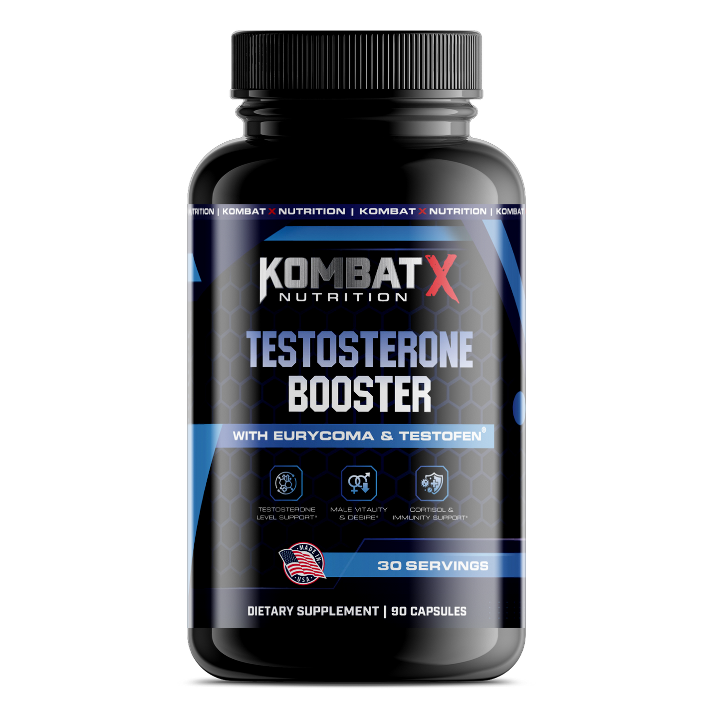 Testosterone Booster with Eurycoma & Testofen®