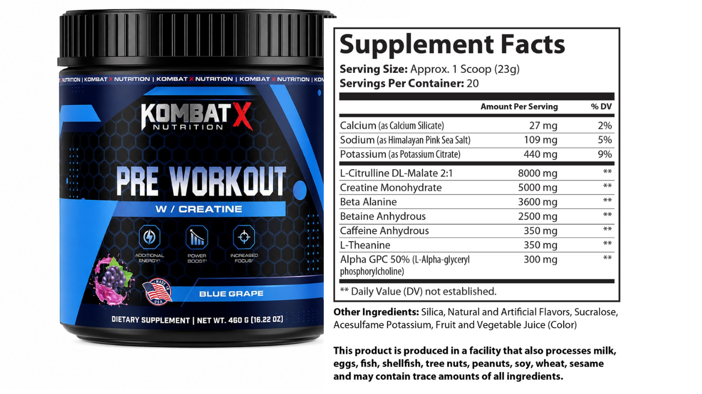 Pre Workout with Creatine
