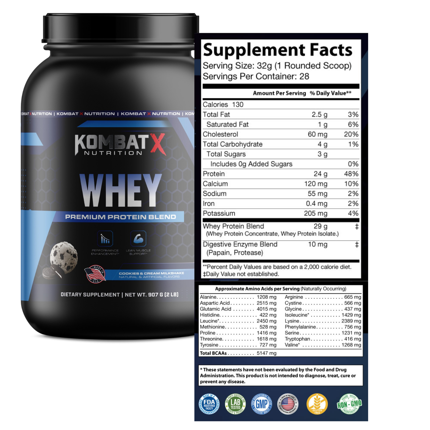 Whey 2 lbs